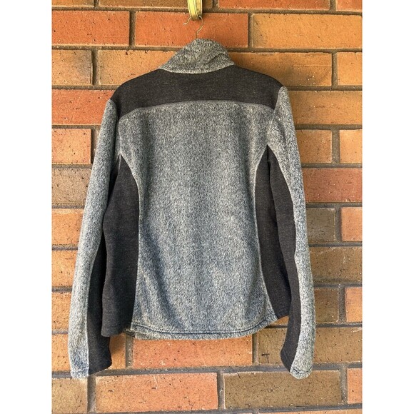 Kuhl Alpenlux Full Zip Jacket Fleece Two Tone | Gray Black | Size XL Runs‎ Small - Picture 2 of 16